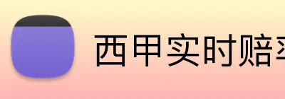 西甲实时赔率首充 Logo